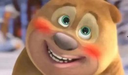 熊大熊二吃哈密瓜视频,甜蜜瞬间萌翻网友