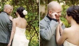 穿婚纱的新娘吃瓜视频,太可爱了！